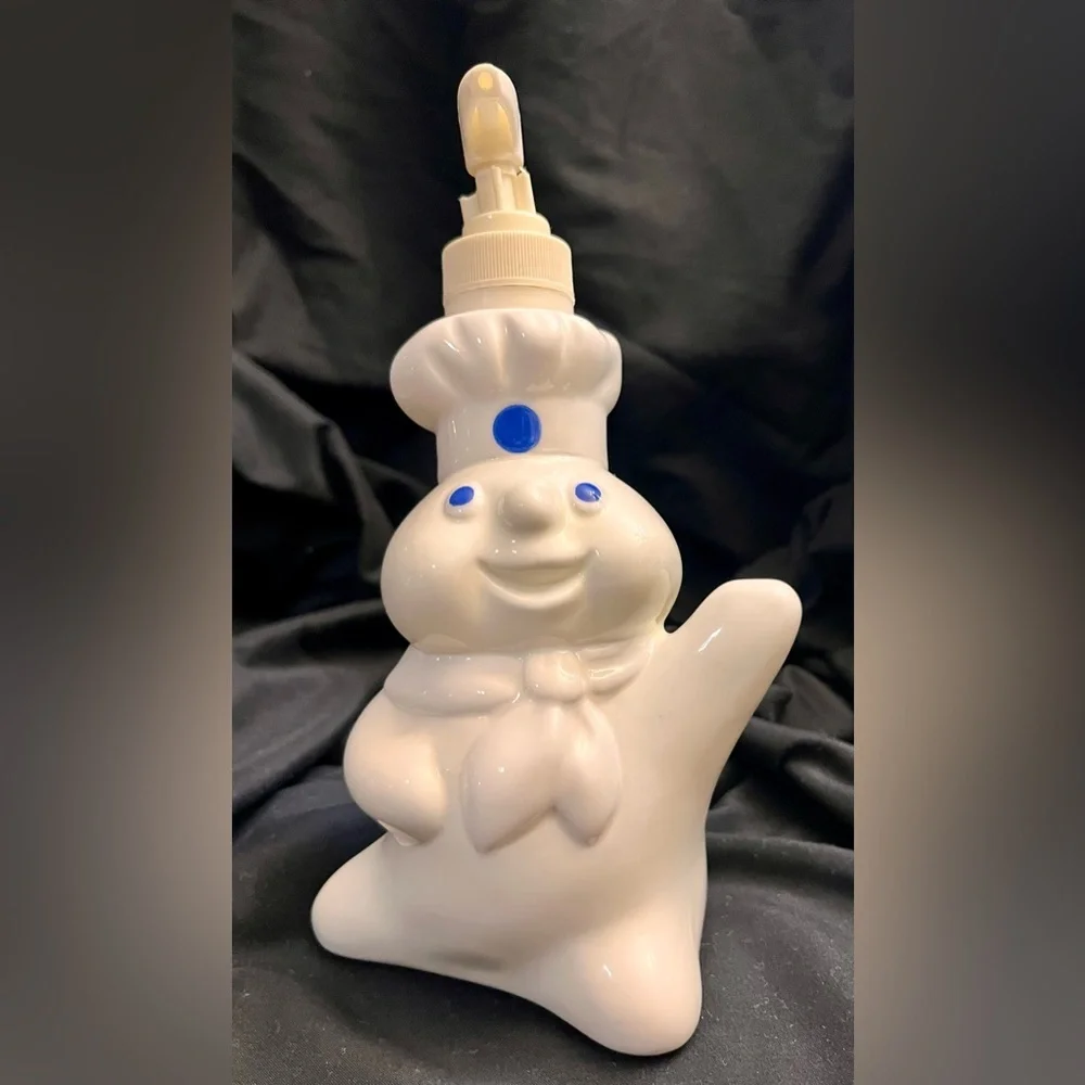Vintage 1997 Pillsbury Doughboy Ceramic Soap Dispenser - Benjamin & Medwin 8